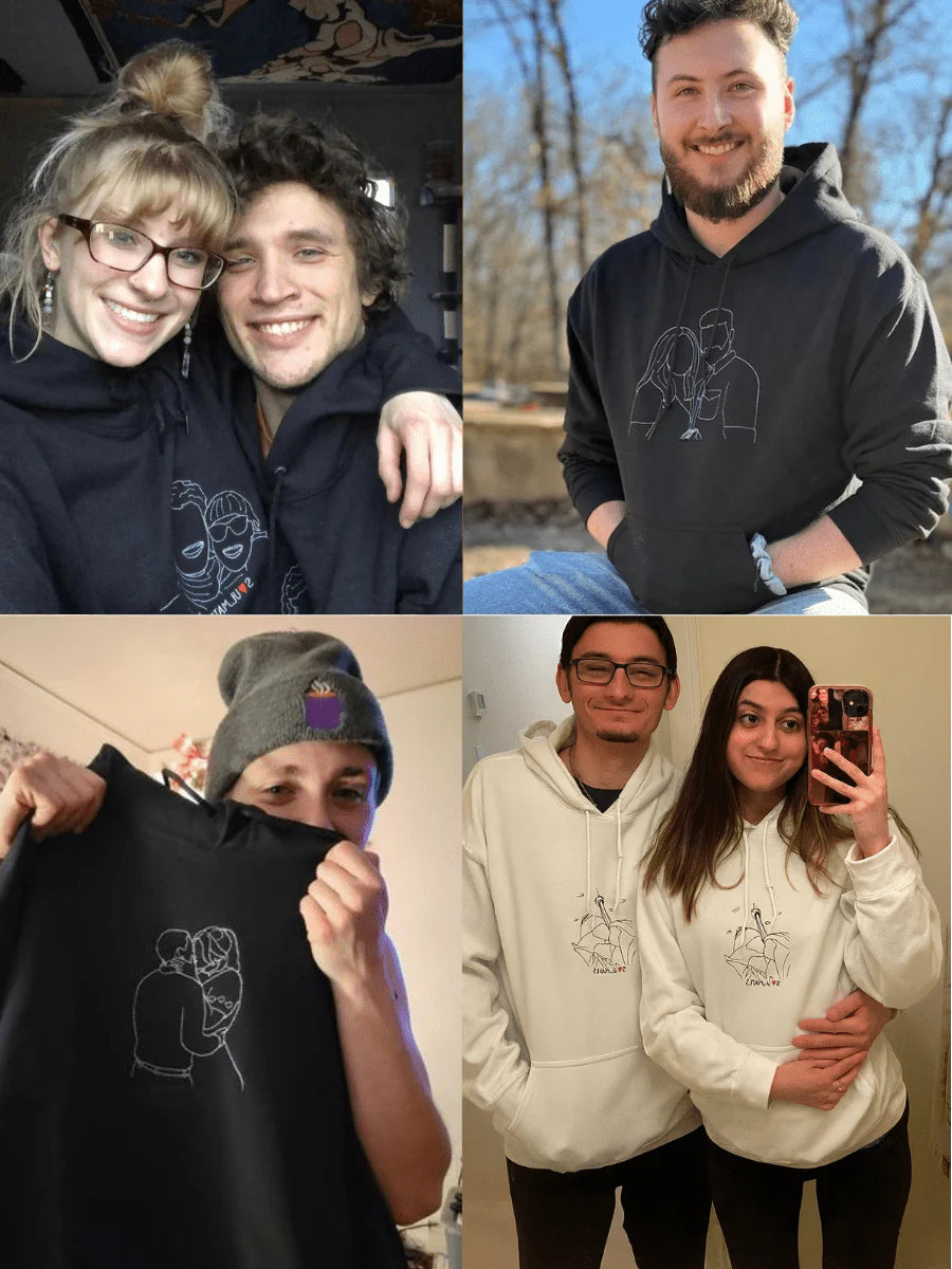 Couples Custom Hoodie