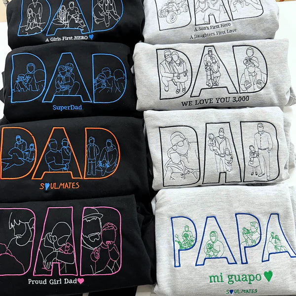 "DAD" Custom Hoodie
