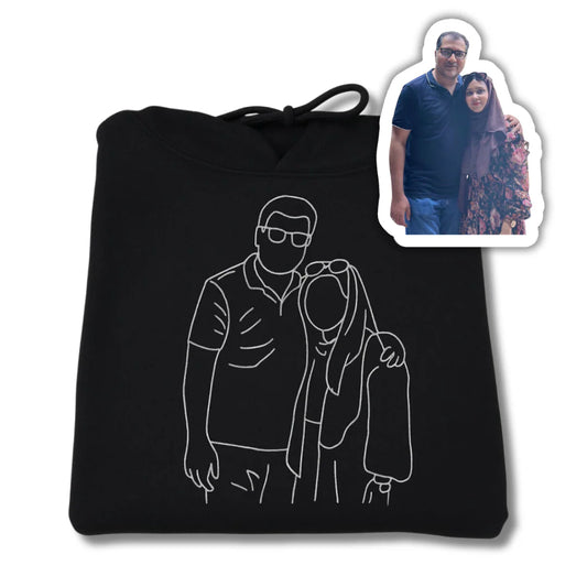 Customizable Embroidered  Heavyweight Oversized Hoodie