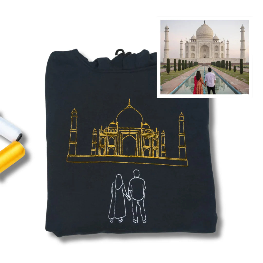 Customizable Embroidered  Heavyweight Oversized Hoodie