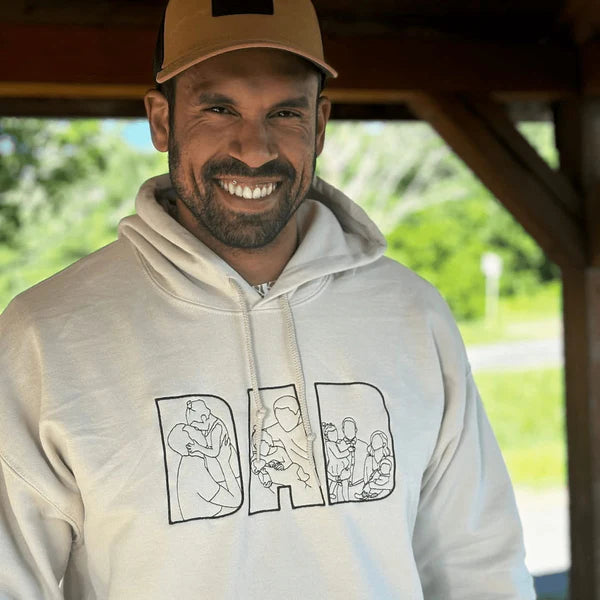 "DAD" Custom Hoodie