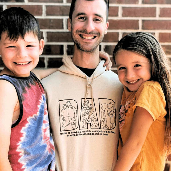 "DAD" Custom Hoodie