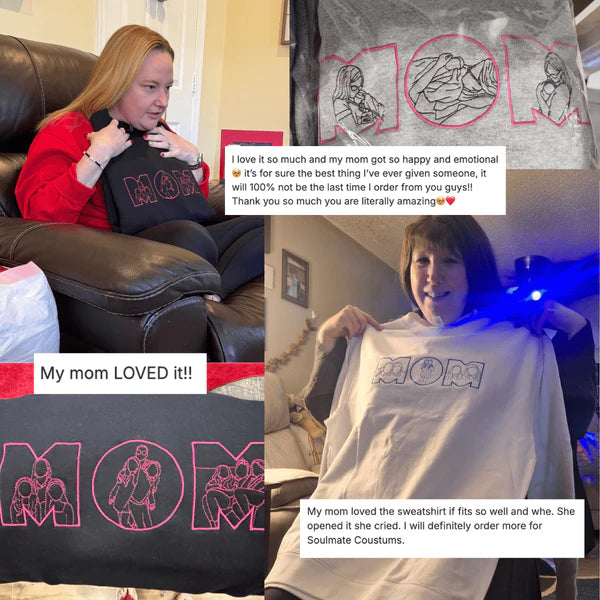 "MOM" Custom Hoodie