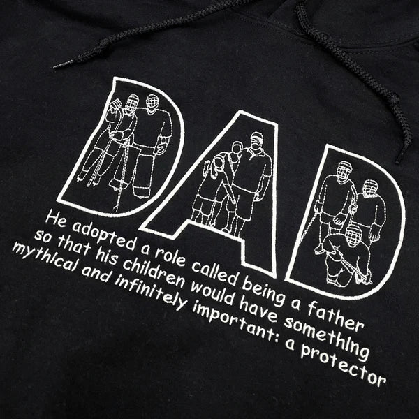 "DAD" Custom Hoodie