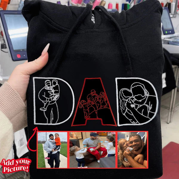 "DAD" Custom Hoodie