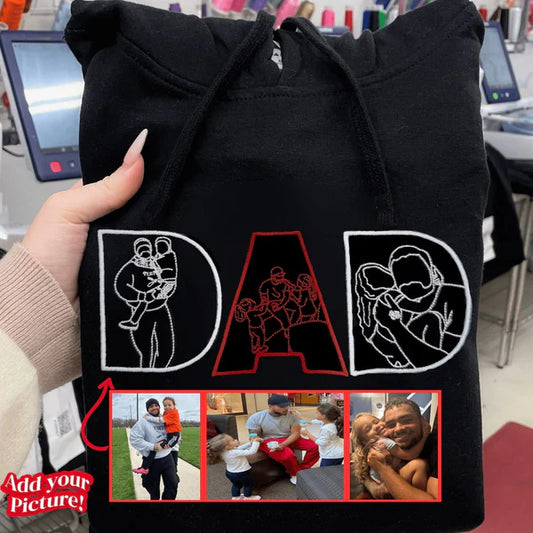 "DAD" Custom Hoodie