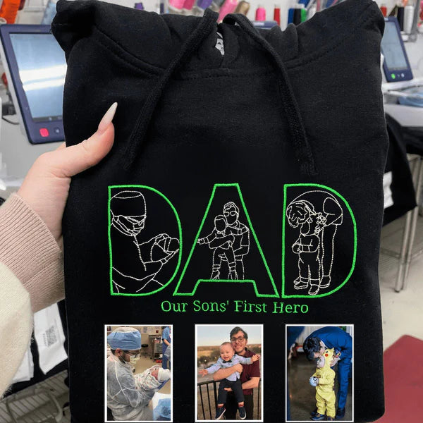 "DAD" Custom Hoodie